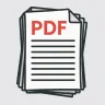 Simple PDF Scanner Icon
